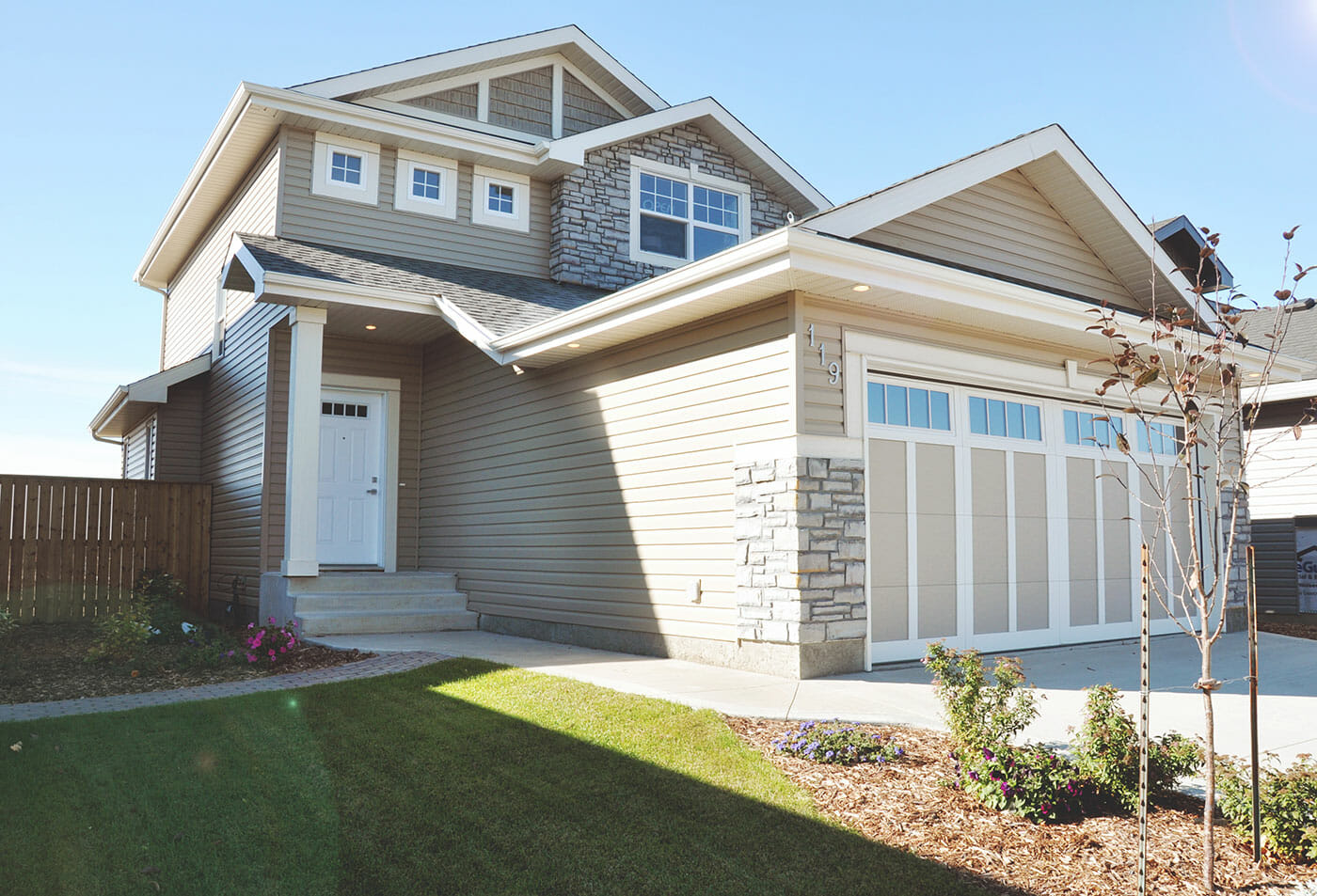 Single family homes, North Prairie Developments