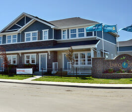 LIVING STONE Townhomes, previous projects North Prairie
